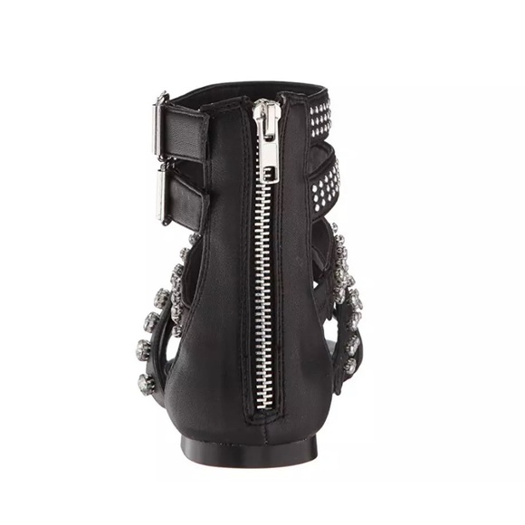 ❌SOLD❌ Steve Madden Black Sandals Gladiator - Picture 4 of 5